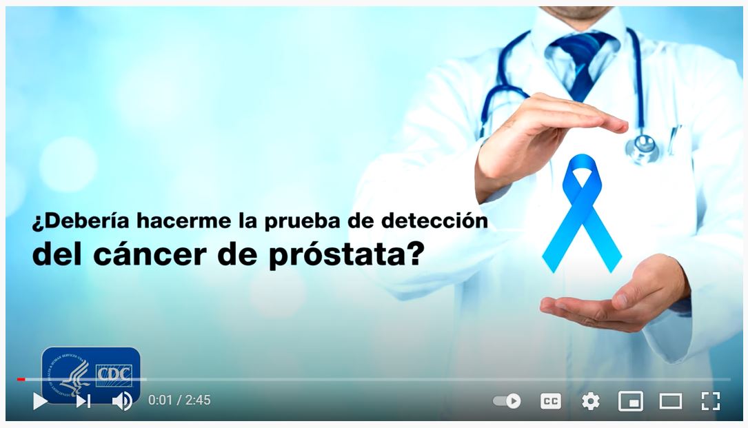 Prostate Cancer YouTube Spanish